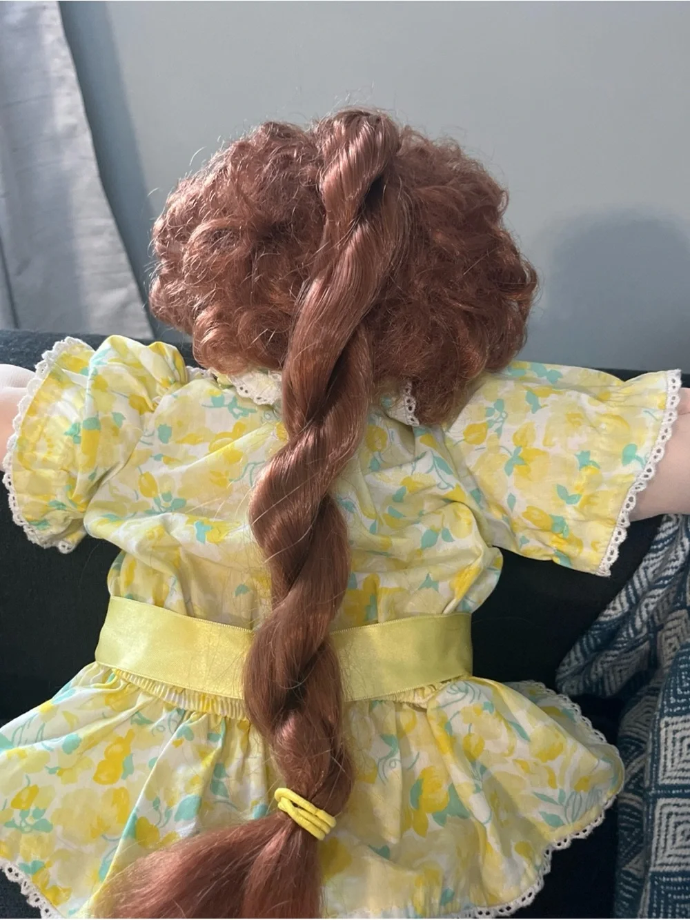 Cabbage Patch Doll with Growing Auburn Hair all original clothes and shoes